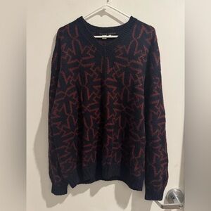 Peruvian Connection Alpaca Wool Sweater Crew Neck Women’s Size Large